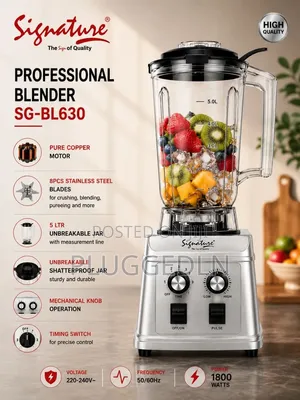 1800W Commercial Blender with 5.0L Jar (SG-BL-630)