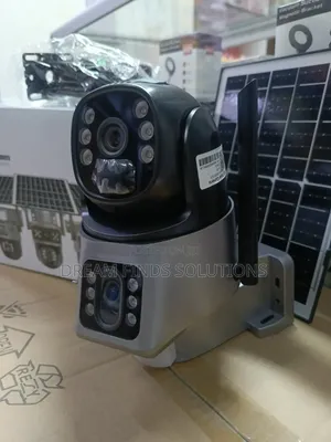 V380 4K Solar PTZ IP Camera - Wireless Dual Lens Security