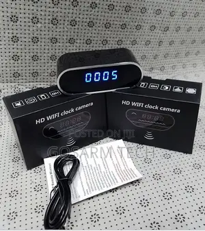 Digital Spy Clock Camera - Indoor Monitoring