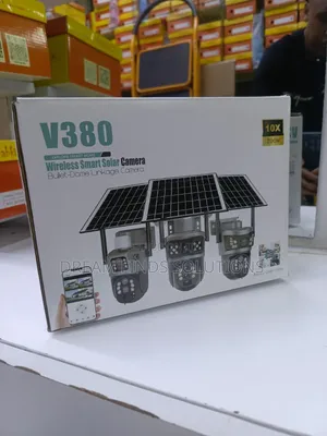 V380 Advanced Wireless Solar Camera (Dual Screen)