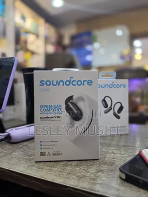 Anker Soundcore V30i Vipaza Sauti vya Masikioni vya Open Ear - Nyeusi