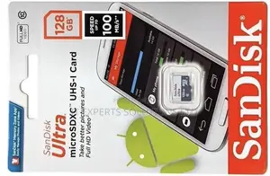 SanDisk Ultra 128GB microSDXC Kadi ya Kumbukumbu Daraja la 10