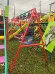 Set ya Swingi za Watoto na Slide za Bustani - 1