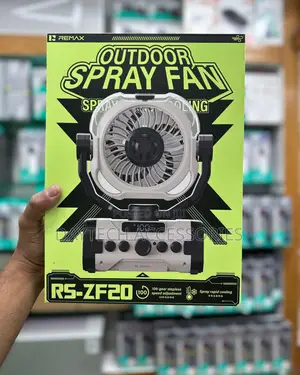 Remax RS-ZF20 Kipasupasu cha Nje chenye Ubaridi wa Mvuke na Betri ya 20000mAh