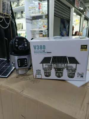 V380 Smart Solar PTZ Security Camera