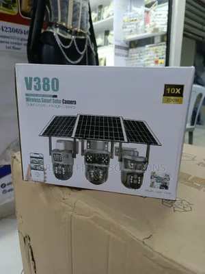 V380Pro 100% Solar Security Camera