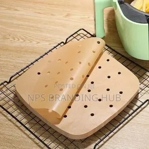 Karatasi za Air Fryer za Mstatili (50/100 Vipande)