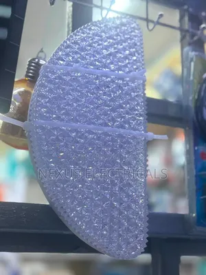 Half Moon Crystal Ceiling Light