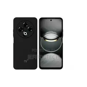 Kava ya Silicone ya Kioevu Halisi kwa Xiaomi Redmi 14c/14R, Poco C75 - Nyeusi