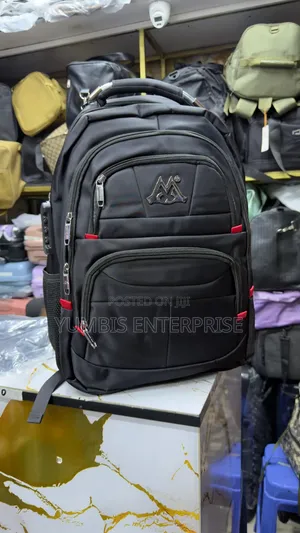Curious Man Backpacks Nyeusi za Ubora