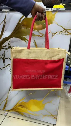 Big Brand Able Jute Bags with Zip