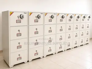Kabati la Folda 4-Drawer Linalokinga Moto na Laki ya Dijitali