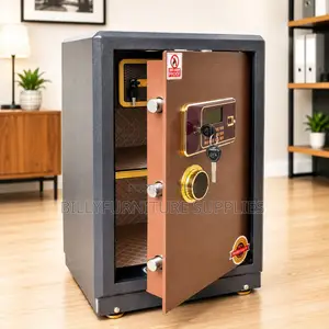 Heavy-Duty Digital Safe with Electronic Keypad & Key Override
