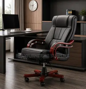Kiti cha Ofisi cha Kifahari cha Executive chenye Mgongo Mrefu cha Kurejea