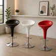 Swivel Kitchen & Counter Chairs with Chrome Base - 1