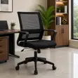 Study Black Office Chair - 1
