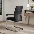 Modern Office Chair with Contoured Backrest - 2