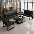 Executive Office Leather Sofa Set - 3 & 2 Seater - 1