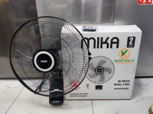 Mika 18" Wall Fan yenye Remote