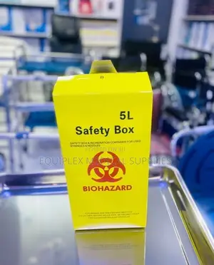 5L Safety Box / Sharps Container for Needles & Syringes