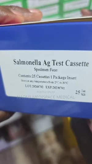 Accurate Salmonella Antigen Rapid Kit (25 Vipimo)