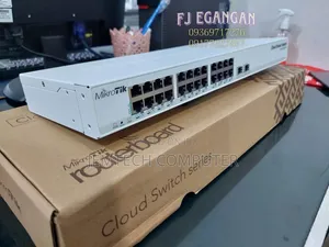 MikroTik CRS326-24G-2S+RM 24-Port Gigabit Switch