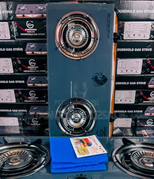 Eurochef Glass Top 2 Burner Gas Cooker
