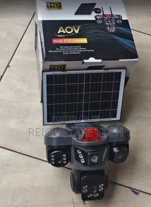 Kamera ya Nje ya 4G ya Solar yenye Skrini 3 za PTZ