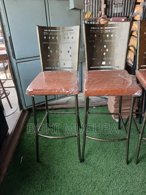 Bar and Restaurant High Stools with Powdercoated Frames