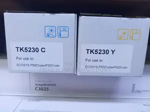 Kyocera TK-5230 Toner Cartridge (Rangi Nyeusi, Cyan, Magenta, Njano)