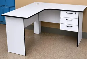 Boss Office Products L-Shaped Reception Desk