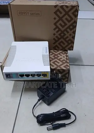 MikroTik RB951-2HnD Router ya WiFi 2.4GHz
