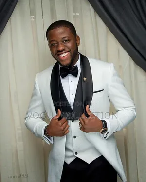 Vogue 3 Piece Wedding Suit - Men's Fashion
