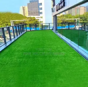 Carpet ya Nyasi Bandia ya Kijani Mpya