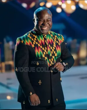 Executive Kaunda Suit with Embroidery