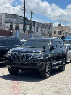 Toyota Land Cruiser Prado 2019 Nyeusi Matt