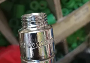 Male/Female Chrome Socket