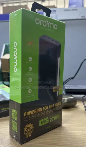 Oraimo Traveler 3 Lit 27000mAh Power Bank (OPB-1270)