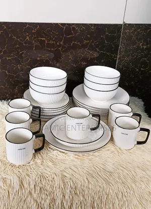 Signature Housewares Set ya Vyombo vya Kula vya Kijapani (24 Pcs)