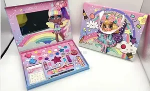 Non-Toxic Girls Makeup Kit - 29 Pcs