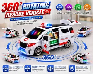 Ambulance Toy with Sound and Lights