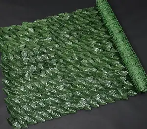 Fensi ya Kijani Bandia ya Faragha 3m x 1m