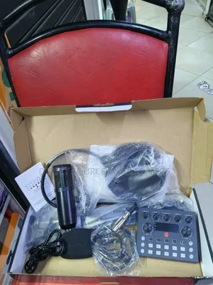 Microphone ya BM800 Condenser na V8SK Sound Card