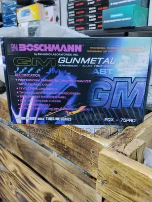 Boschman EQX-75PRO 7-Band Parametric Equalizer