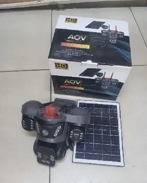 V380Pro Triple Camera Wireless CCTV with Siren