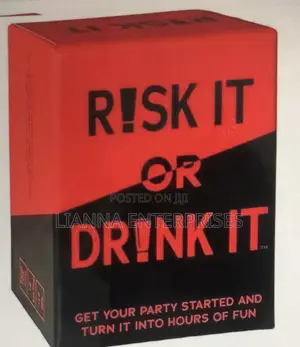 Risk It or Drink It Adult Party Game