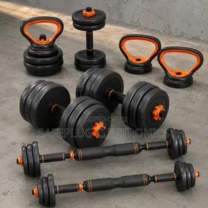 Set ya Kettlebell Inayoweza Kurekebishwa 6-in-1 30KG - Gym ya Nyumbani