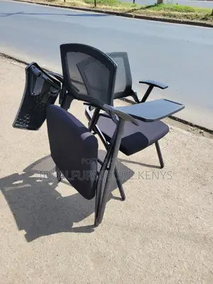 Modern Folding Chair with Writing Tablet