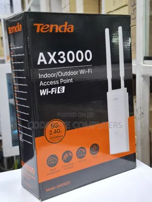 Tenda AX3000 WiFi 6 Indoor/Outdoor Access Point OAP3000