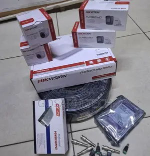 Kifurushi cha CCTV cha Hikvision cha Chaneli 4 (Kamera 4)